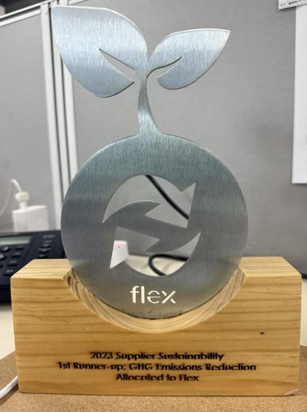 Flextronics International, LTD. Supplier Sustainability Runner-up Recognition